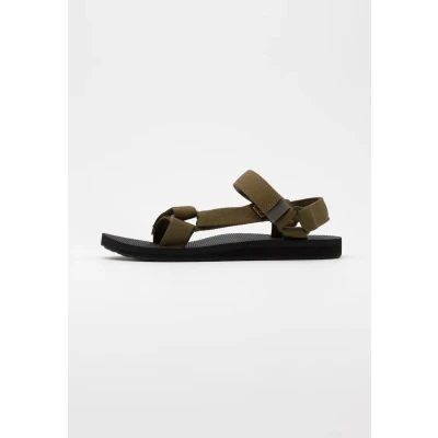 Image of Teva Original Universal Walking sandals, Men&#039;s, Size: 13, Dark olive Polyester