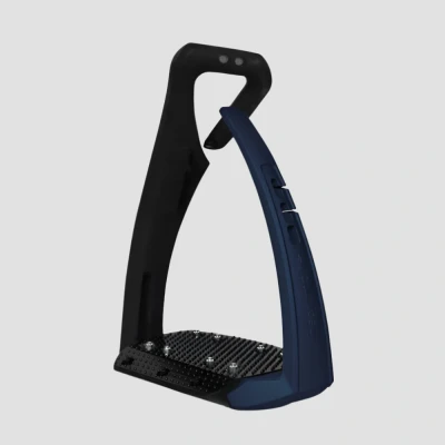 Image of Freejump Soft&#039;Up Pro + Navy Horse Stirrups Riding Equestrian