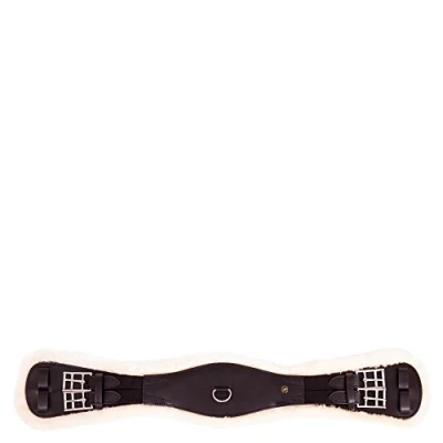 Image of BR anatomic dressage girth Lincoln Sheepskin