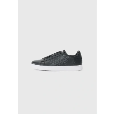 Image of EA7 Emporio Armani Classic Unisex Trainers, Size: 8, Black shoes