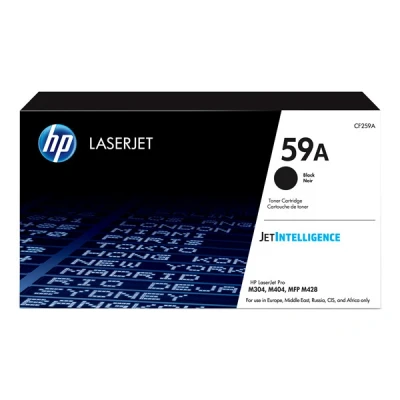 Image of HP CF259A 59A Original LaserJet Toner Cartridge, Black, Single Pack