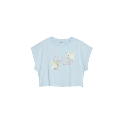 Image of Desigual Print Tshirt for kids, Size: 11/12y, Green