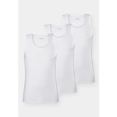 Image of BOSS Tanktop Classic 3 PACK Undershirt, Men&#039;s, Size: Small, White