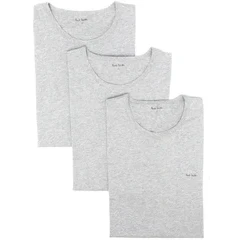 Image of Paul Smith 3 PACK Undershirt, Men&#039;s, Size: Small, Grey