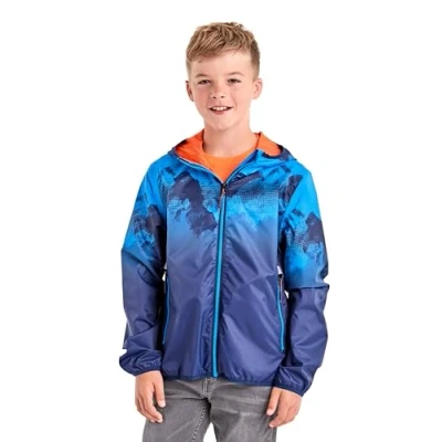 Image of Killtec Boys&#039; Lyse Bys Jacket B Functional Jacket/Rain with Hood Packable