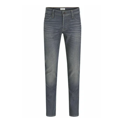 Image of Jack &amp; Jones Iglenn ICON 619 50SPS NOOS Slim fit jeans, Men&#039;s, Size: 28x30, Grey denim