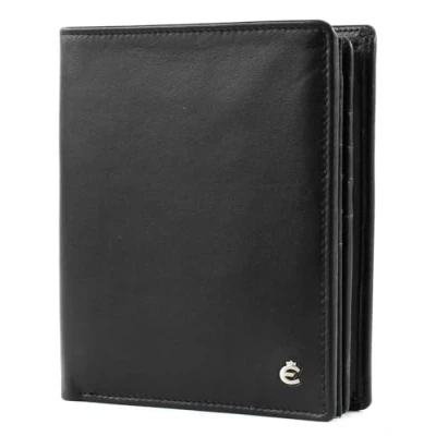 Image of Esquire Wallet 04794900 Black 00 11 x 12 cm Hombre, 00, cm, Casual, Casual