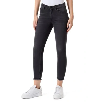 Image of ONLY Onlhush MID Waist Jeans Skinny Fit, Women&#039;s, Size: XSx30, Washed black