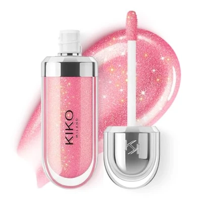 Image of KIKO Milano 3D Hydra Lipgloss 6.5ml (Various Shades) 26 Sparkling Hibiscus Pink