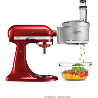 Image of KitchenAid Food Processor For Mixer 5ksm2fpa Silver