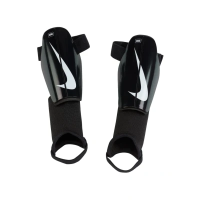 Image of NIKE Performance Charge Shin pads for kids, Size: Small, Black/black/white