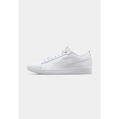 Image of Puma Smash Trainers white, Women&#039;s, Size: 5.5, White leather and imitation