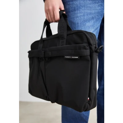 Image of Tommy Hilfiger Repreve Computer BAG Briefcase, Men&#039;s, Size: One Size, Black