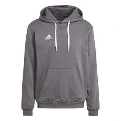 Image of adidas Performance Entrada Hoody Hoodie, Men&#039;s, Size: XS, Team grey four