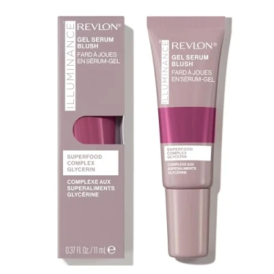 Image of Revlon Illuminance Gel Serum Blush 11ml (Various Shades) Brilliant Berry
