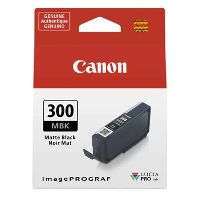 Image of Canon PFI 300 MBK Matte black original ink tank for imagePROGRAF PRO