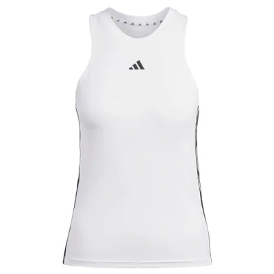 Image of adidas Performance Aeroready Train Essentials Regular 3STRIPES TANK Top, Women&#039;s, Size: Large, White/black