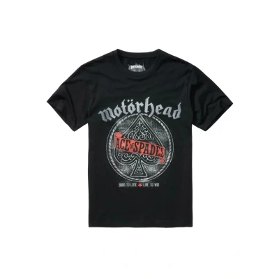 Image of Brandit Men&#039;s Motörhead T Shirt Ace of Spade, Black, 3XL