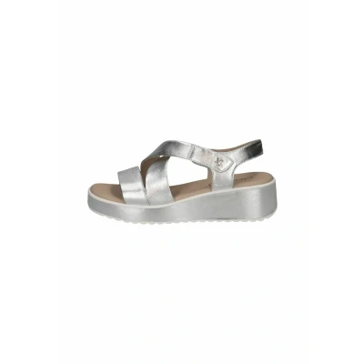 Image of Caprice Damen Sandale aus Leder, Braun (TAUPE SUEDE), 36