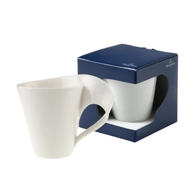 Image of Jay Hill Placemat Vegan leer Grijs / Blauw dubbelzijdig 46 x 33 cm