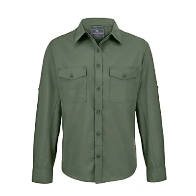 Image of Craghoppers Men&#039;s Expert Kiwi Long Sleeved Shirt Button Down (pack of 1)