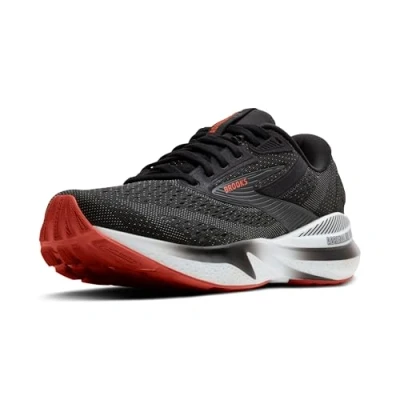 Image of Brooks Training shoe, Men&#039;s, Size: 9.5, Black grey red Textile