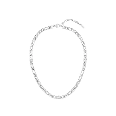 Image of BOSS Double Infinite Necklace silvercoloured, Women&#039;s, Size: One Size, Silver coloured