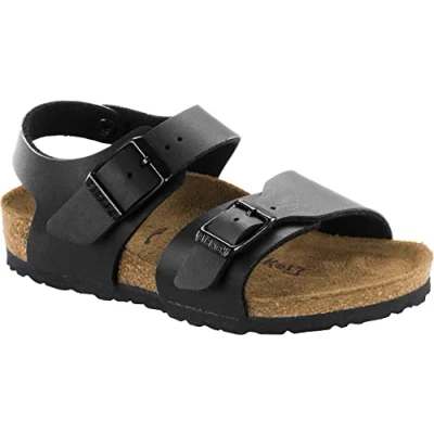 Image of Birkenstock Milano KIDS Pool slides for kids, Size: 7K, Black Synthetics