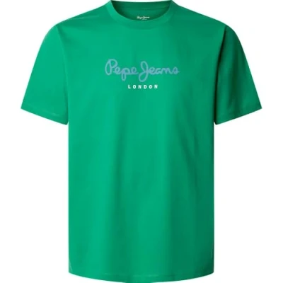 Image of Pepe Jeans Men&#039;s Eggo N T Shirt, 653pop Green, L