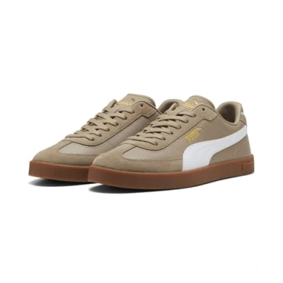 Image of Puma CLUB II ERA Unisex Trainers, Size: 13, Ice coffee/white shoes