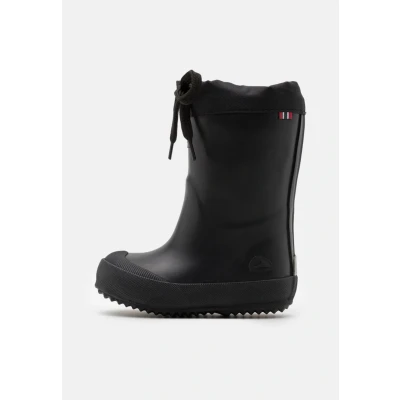 Image of Viking Indie Thermo Unisex Wellies for kids, Size: 7.5K, Black Synthetics