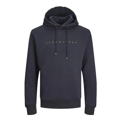 Image of Jack &amp; Jones Estar Sweatshirt, Men&#039;s, Size: 2XL, Dark navy