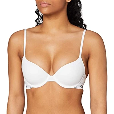 Image of Calvin Klein Underwear Modern Tshirt bra, Women&#039;s, Size: 38C, White