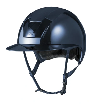 Image of Kask Kooki Lady Riding Hat Navy/Shine 60cm Horse Equestrian