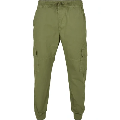 Image of Urban Classics MÄNNER Military Cargo trousers, Men&#039;s, Size: Small, Newolive