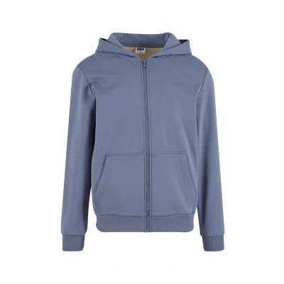Image of Urban Classics COZY ZIP Zipup sweatshirt, Men&#039;s, Size: Large, Cloudsky