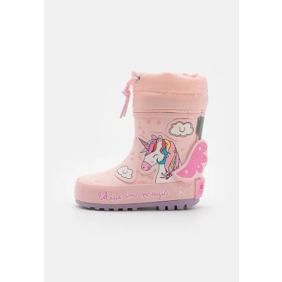 Image of Gioseppo Arriach Wellies for kids, Size: 5K, Rosa Rubber/textile