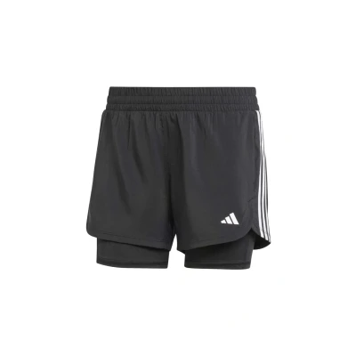 Image of adidas Performance 2IN1 Pacer Sports shorts, Women&#039;s, Size: XXS, Black