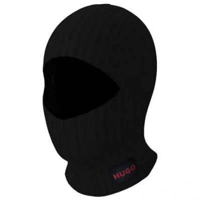 Image of HUGO XALA Beanie, Men&#039;s, Size: One Size, Black