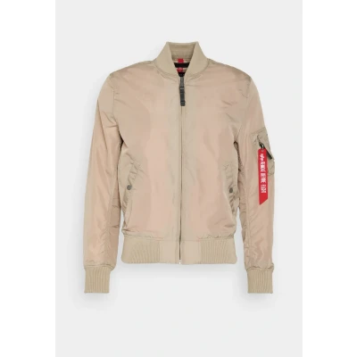 Image of Alpha Industries Bomber Jacket, Men&#039;s, Size: Medium, Vintage sand