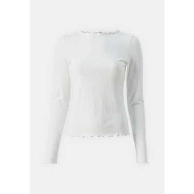 Image of JJXX Jxhayden TEE Long sleeved top, Women&#039;s, Size: XS, Bright white