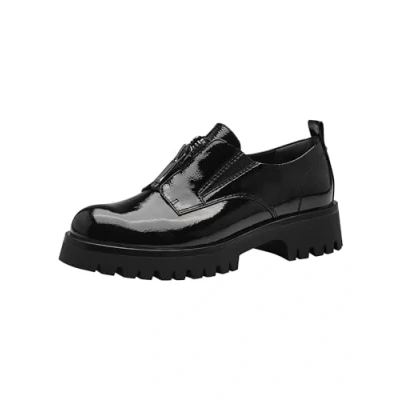 Image of Tamaris Women&#039;s 1 24791 43 Loafer, Black Patent, 6 UK
