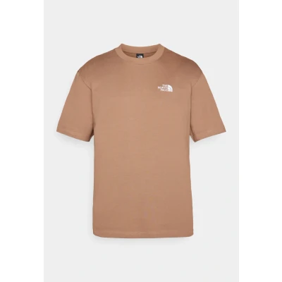 Image of The North Face Essential Oversize TEE Basic Tshirt, Men&#039;s, Size: Medium, Latte