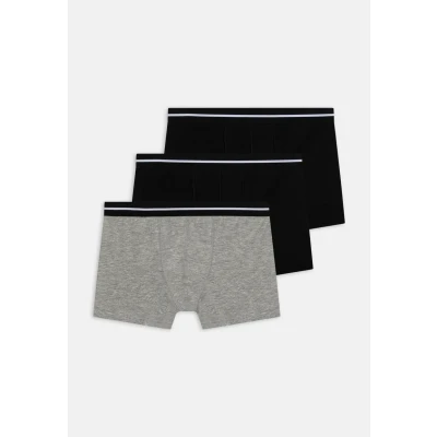 Image of Name it Nkmboxer 3 PACK Pants for kids, Size: 6y, Black/grey melange