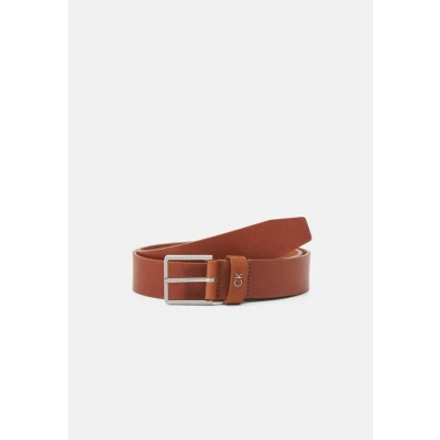 Image of Calvin Klein Formal BELT 3,5 CM Belt, Men&#039;s, Size: 44, Cognac