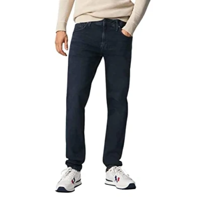 Image of Pepe Jeans Men&#039;s Hatch Regular Jeans, Blue (Denim wp4), 31W / 34L
