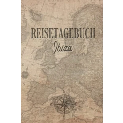 Image of Reisetagebuch Ibiza: Urlaubstagebuch,Spanien Reise,Urlaubsreise Logbuch für 40 Reisetage Reiseerinnerungen und Sehenswürdigkeiten,Rundreise mit ... Geschenk Notizbuch, Abschiedsgeschenk