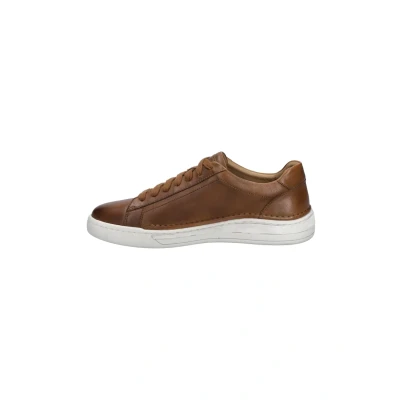 Image of Josef Seibel Cleve Trainers, Men&#039;s, Size: 9, Castagne Leather