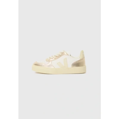 Image of Veja V 10 Unisex Trainers Rose goldcoloured for kids, Size: 5, gold/coloured shoes