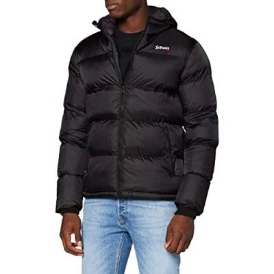 Image of Schott Idaho Winter jacket, Men&#039;s, Size: XXL, Black